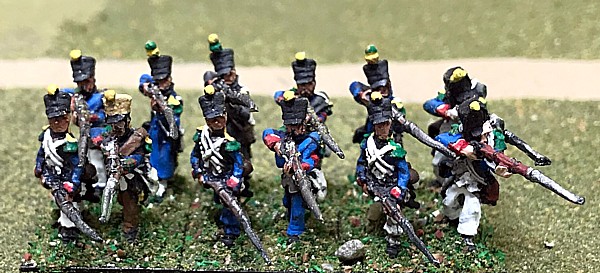 15mm Napoleonic Painted French Late Fuisiler Btln Fs16 for sale online 
