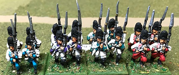 15mm SYW Seven Years War WGS painted French Fusilier Btln Fa15 