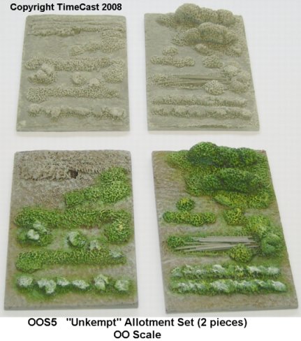 OO Scale Allotments or Gardens OOS1 & OOS2 