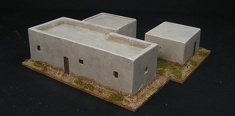 Details about   15mm SET of 3 Adobe North Africa Desert Middle East Afghan House Buildings MDF 